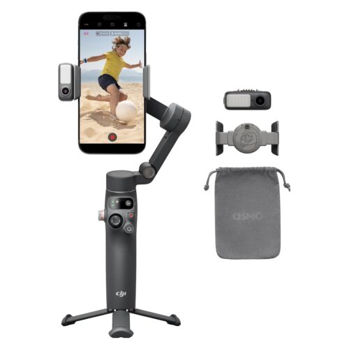 smartphone, gimbal, 3-axis stabilization DJI Osmo Mobile 7P smartphone gimbal stabilizer with 3-axis stabilization for smooth video recording
