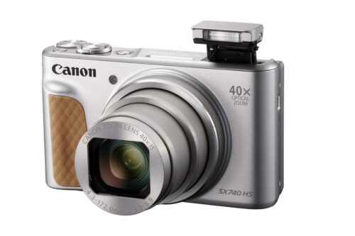 Canon PowerShot SX740 HS compact digital camera with 40x optical zoom and 20.3MP CMOS sensor